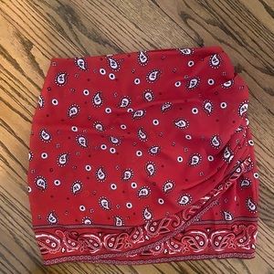 Superdown perfect western skirt